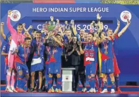  ??  ?? The Indian Super League begins in Kochi on October 20.