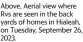  ?? ?? Above, Aerial view where Rvs are seen in the back yards of homes in Hialeah, on Tuesday, September 26, 2023.