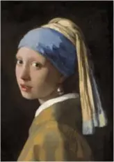  ?? © Mauritshui­s, Den Haag ?? ‘Het meisje met de (1665). parel’ van Vermeer