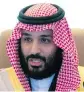  ??  ?? Mohammed bin Salman