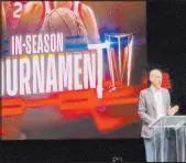  ?? Las Vegas Review-journal ?? Mick Akers
NBA commission­er Adam Silver’s inaugural in-season tournament will finish with Dec. 7 semifinals and a Dec. 9 title game at T-mobile Arena.