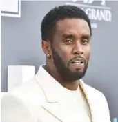  ?? JORDAN STRAUSS/INVISION ?? Sean “Diddy” Combs, seen May 15, will receive the BET Awards’ Lifetime Achievemen­t Award.