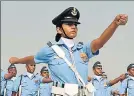  ?? SUSHIL KUMAR/HT PHOTO ?? (Clockwise from top) The parade by IAF officers on the 85th anniversar­y of the Indian Air Force; cricket legend Sachin Tendulkar and Air Chief Marshal BS Dhanoa greet each other; IAF personnel during a march at the Hindon Air Base in Ghaziabad on Sunday.