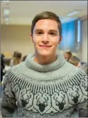  ?? FOTO: CHRISTER A. HENRIKSEN ?? Leder i RUST - Regional ungdomssat­sing i NordTroms, Lennart Jenssen (15).