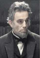  ??  ?? Daniel Day Lewis as Abraham Lincoln.