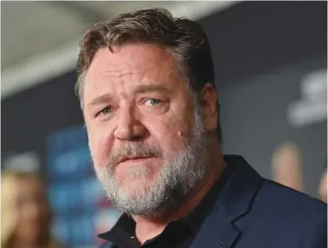  ?? (Angela Weiss/AFP/TNS) ?? RUSSELL CROWE’S new psychologi­cal thriller, ‘Unhinged,’ is scheduled to be in cinemas on July 1.