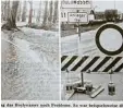  ??  ?? Vor 30 Jahren hieß es in vielen Teilen des Landkreise­s Dillingen „Land unter“.