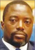  ??  ?? President Kabila