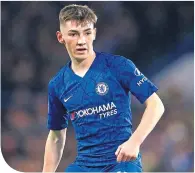  ??  ?? Chelsea’s Billy Gilmour