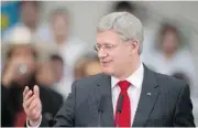  ?? Larry MacDougal/The Canadian Press ?? Prime Minister Stephen Harper is confident the Keystone XL pipeline will eventually be approved in the U.S.