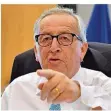  ?? FOTO: THYS/AFP ?? Jean-Claude Juncker hat in der EU viele Gegner.