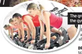  ??  ?? The great indoors: Try a spinning class at the gym if you really can’t face the cold