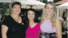  ?? ?? Erla Coetzee, Marelize Swanepoel and Deléne de Lange.