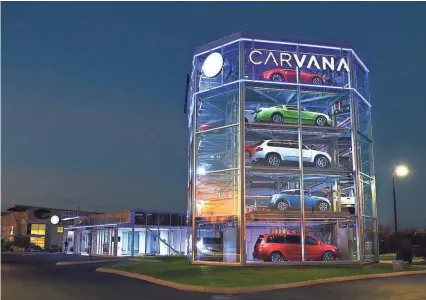  ??  ?? Carvana wants to build an automobile fulfillmen­t center along Interstate 40 in Memphis. SHELLEY MAYS / THE TENNESSEAN