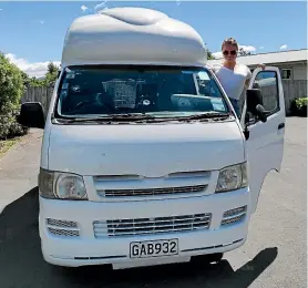  ??  ?? Two Finnish tourists had to abandon their unsafe campervan and have waited months for repayment of their $250 bond.