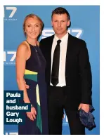  ??  ?? Paula and husband Gary Lough