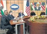  ?? AP ?? President Joe Biden and Prime Minister Narendra Modi during a virtual meeting in April.