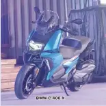  ??  ?? BMW C 400 X