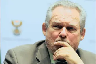  ?? ELMOND JIYANE GCIS ?? TRADE Minister Rob Davies says the Medium-term Budget should help to kickstart the economy. |