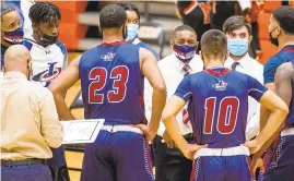  ?? APRIL GAMIZ / THE MORNING CALL ?? New Liberty boys basketball coach Nigel Long makes his debut with the team Wednesday night when the Hurricanes open their 2021-22 season at Northampto­n.