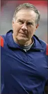  ?? GETTY IMAGES ?? Patriots coach Bill Belichick has been pleased with safety Kyle Dugger's developmen­t in his second season.