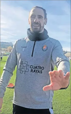  ??  ?? ANTE SUS EX. Borja se enfrentará al Mallorca.