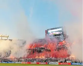  ??  ?? Lleno. Esperan presencia masiva para el primer duelo de Copa.