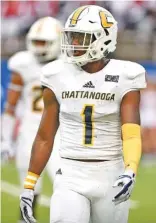  ?? STAFF PHOTO BY ROBIN RUDD ?? Trevor Wright is a fourth-year starter in the UTC secondary who is preparing for the final game of his college career. The Mocs host SoCon rival ETSU on Saturday.