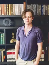  ??  ?? Team Cam: Harrison Gilbertson takes on the role of fallen angel Cam Briel in the movie adaptation of Fallen.