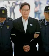  ??  ?? Lee Jae-yong, le 25 février, à Séoul.