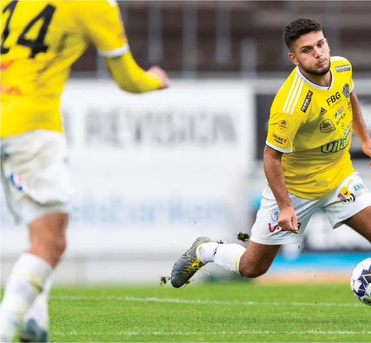  ??  ?? Edi Sylisufaj är spelklar till matchen mot Örebro SK.