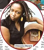  ??  ?? Chiwoniso Maraire