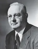  ??  ?? He probably meant well, but Thomas Midgley’s work led to two of the world’s worst pollutants; leaded petrol and chlorofluo­rocarbons (CFCs)