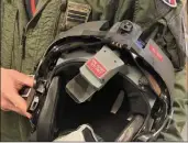  ?? (Photo N. C.) ?? Le viseur de casque équipera chaque pilote de Rafale Marine d’ici la fin de l’année.