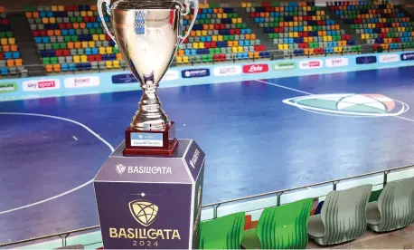  ?? ?? Oltre alla Coppa Italia di Serie A e Under 19, in Basilicata si assegnano la Coppa Italia Regionale, quella di A2 Élite, Serie A2 e Serie B