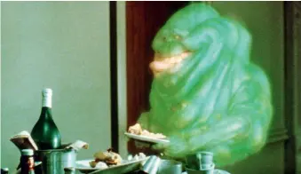  ?? ?? Natural dread: Slimer from “Ghostbuste­rs” (1984)