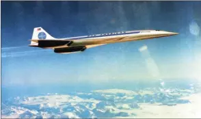  ?? ASSOCIATIO­N AIRITAGE ?? Pan Am annonça prendre six options sur des Concorde en juin 1963, provoquant l’optimisme des Européens sur l’avenir commercial de leur supersoniq­ue.