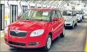  ?? BLOOMBERG ?? Skoda India seeks to build at least six new body styles on the MQB platform and develop India as an export base