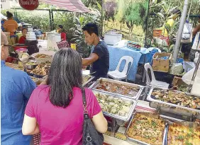  ??  ?? Goodies galore at the Salcedo Weekend Market