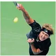  ?? FOTO: AP ?? Alexander Zverev hatte in der ersten Runde wenig Mühe.