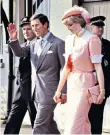  ??  ?? New look: Harvey was instrument­al in perfecting Princess Diana’s style