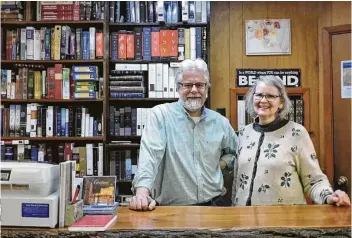  ?? Elizabeth Eisenstadt Evans / RNS ?? Byron and Beth Borger have run their store, Hearts &amp; Minds bookstore, since the 1980s in Dallastown, Pa.