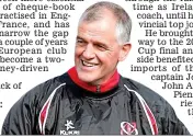  ??  ?? McLaughlin: immersed in Ulster