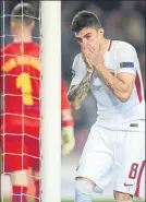  ?? FOTO: GETTY ?? Perotti se lamenta ante el Barça