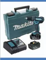  ??  ?? Makita Impact Driver Drill worth R5 199!