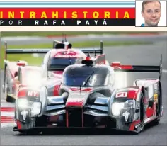  ??  ?? ANTECEDENT­E. Audi se quedó sin victoria en el WEC en 2016.