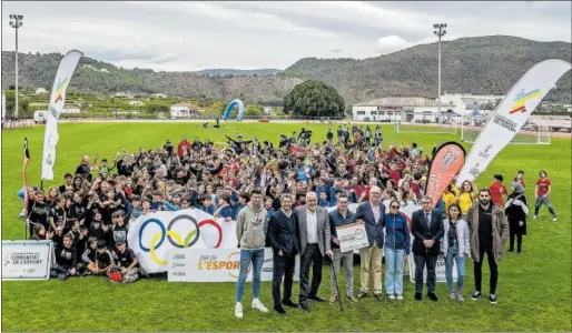  ?? ?? El acto central del Día de L’Esport 2024 se celebró en la localidad alicantina de Pego.