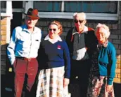  ??  ?? Photocontr­ibuted
Maurice Soames, left, and his sister, Joyce, right with their spouses.