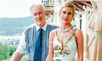  ?? CUSTOM IMAGES/OSKAR MOYANO ?? Walter und Irina Beller waren eines der schillernd­sten Glamour-Paare der Schweiz.