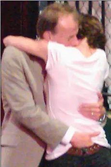  ??  ?? Scandal No 2: Marr in a clinch with a colleague in 2012